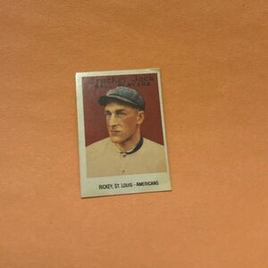 Vintage Cracker Jack Ball Players Rickey- St. Louis-Americans